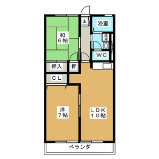 ルミコートT【2階】の間取り