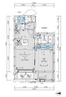 メインステージ大森【3階】の間取り