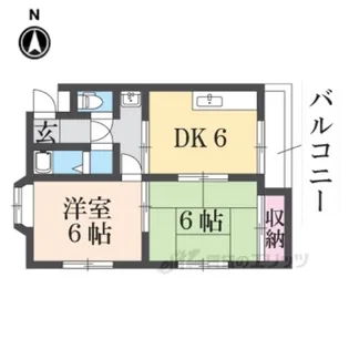 寛和ビル【3階】の間取り