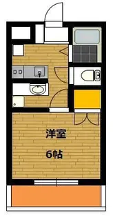 シャトレ原新町【3階】の間取り