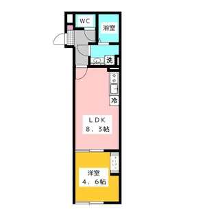 カインドネス西武柳沢III【3階】の間取り