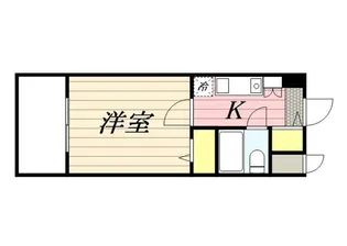 ラ・レジダンス・ド・シャルール【4階】の間取り