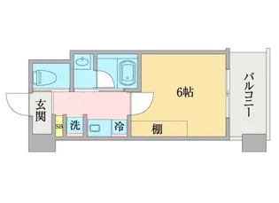 京都府京都市下京区朱雀北ノ口町【マンション】の間取り