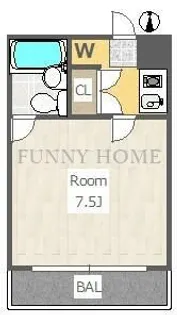 グローリア成城【2階】の間取り