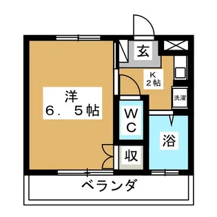大野マンション【2階】の間取り