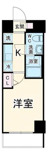 RELUXIA横濱元町【4階】の間取り