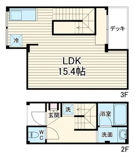 AZTO宮崎台M-BASE 02の間取り