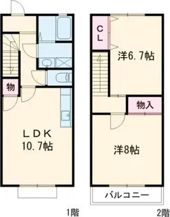 プルーリオンの間取り