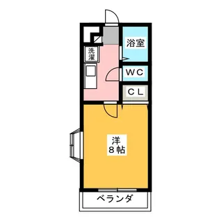 シェルフォード【2階】の間取り