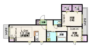 シルトクレーテ南池袋【1階】の間取り