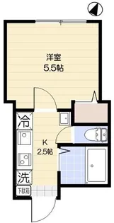 埼玉県川口市元郷2【アパート】の間取り