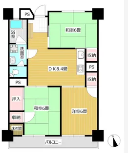 第2森光ビル【3階】の間取り