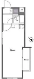 ルーブル西新宿【2階】の間取り