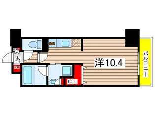 レジデンス両国駅前の間取り