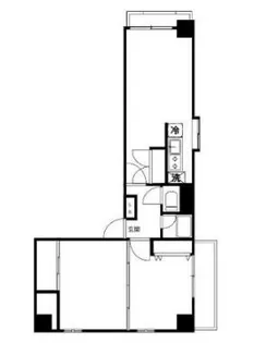 君待橋【7階】の間取り