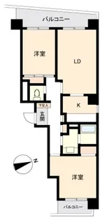 東京都豊島区南大塚3【マンション】の間取り