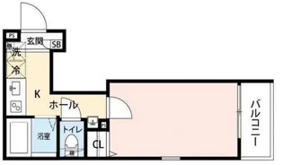 グランクオール東日暮里【2階】の間取り