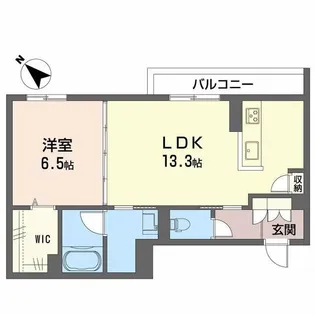 フェニックス己斐西【2階】の間取り