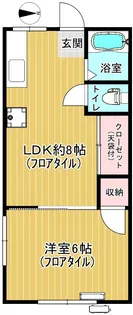 コーポサトウ【1階】の間取り