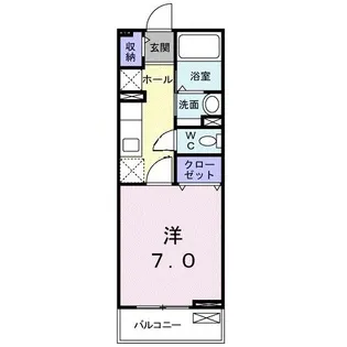 埼玉県さいたま市中央区大戸3【アパート】の間取り