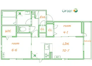 アトリウム【3階】の間取り