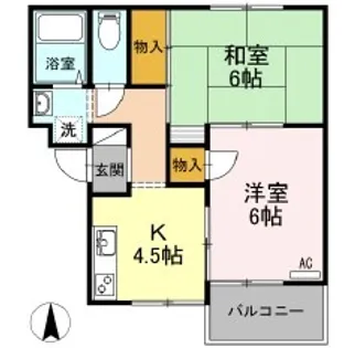 トリヴァンベール鳥越【3階】の間取り