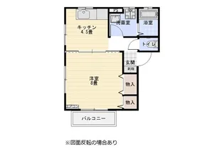 ニューライフ大野畑A【1階】の間取り