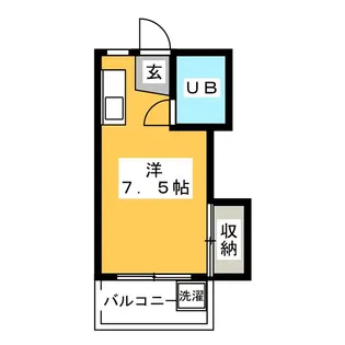 コーポ小川【2階】の間取り