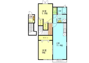 Arden(アーデン) C棟【2階】の間取り