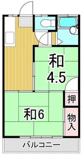 ヒルマハイツ【3階】の間取り