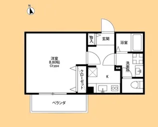 アンプルール PalaceA【3階】の間取り