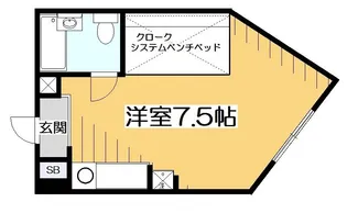 Aifort.成城 東館【3階】の間取り