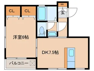 イースターホーム【2階】の間取り