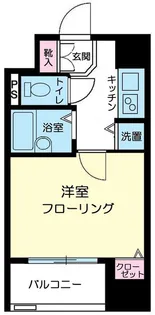 スカイコート日本橋壱番館【11階】の間取り