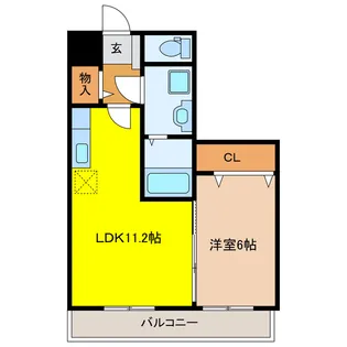 Levante【2階】の間取り