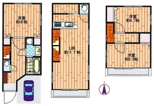 東京都杉並区善福寺2【一戸建】の間取り