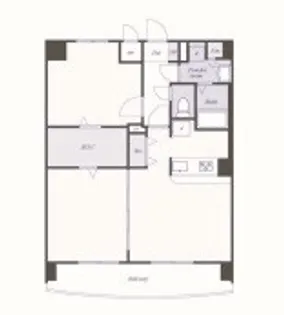 東京都墨田区八広2【マンション】の間取り