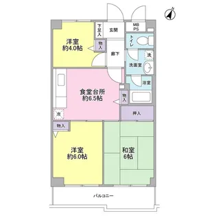 たまプラーザソフィーナ 2【3階】の間取り