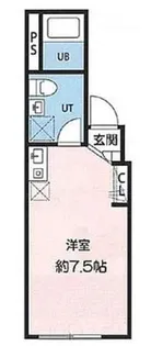 アミスタ小菅【2階】の間取り