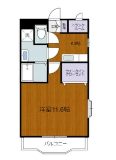 グラーツ橘【3階】の間取り