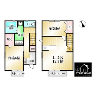 CasaK&K Iの間取り