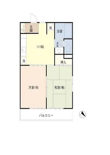 ロキシーミネギシ【3階】の間取り