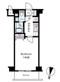 リアレスト池袋【2階】の間取り