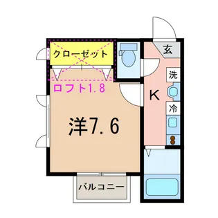 マルベリー【1階】の間取り