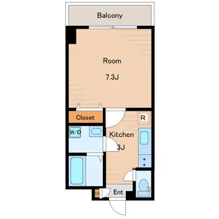 ガーデンハウス亀戸【4階】の間取り