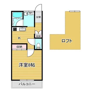 HERITAGE【2階】の間取り