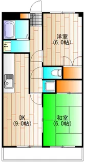 リバーサイド吉原II【2階】の間取り