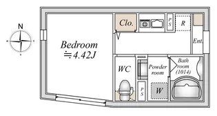 Live Flat巣鴨【3階】の間取り