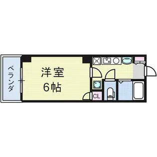 NANIWA一番館【7階】の間取り
