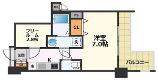 プレサンス錦プレミアム【10階】の間取り